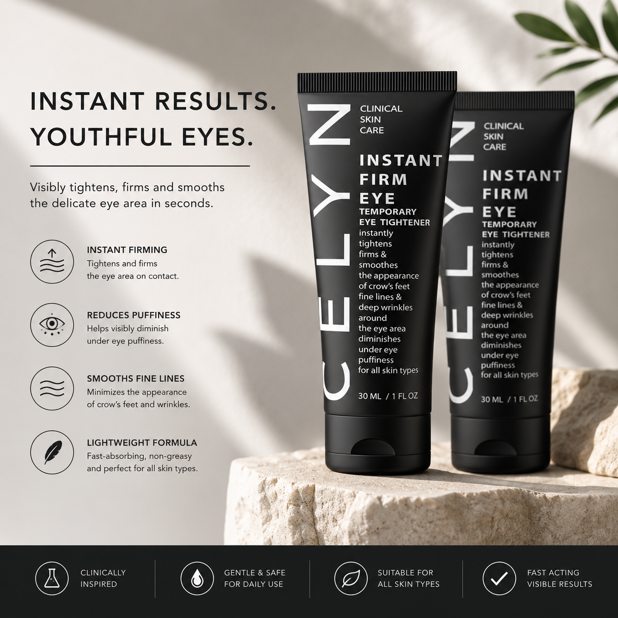 Instant Eye & Face Tightener Cream