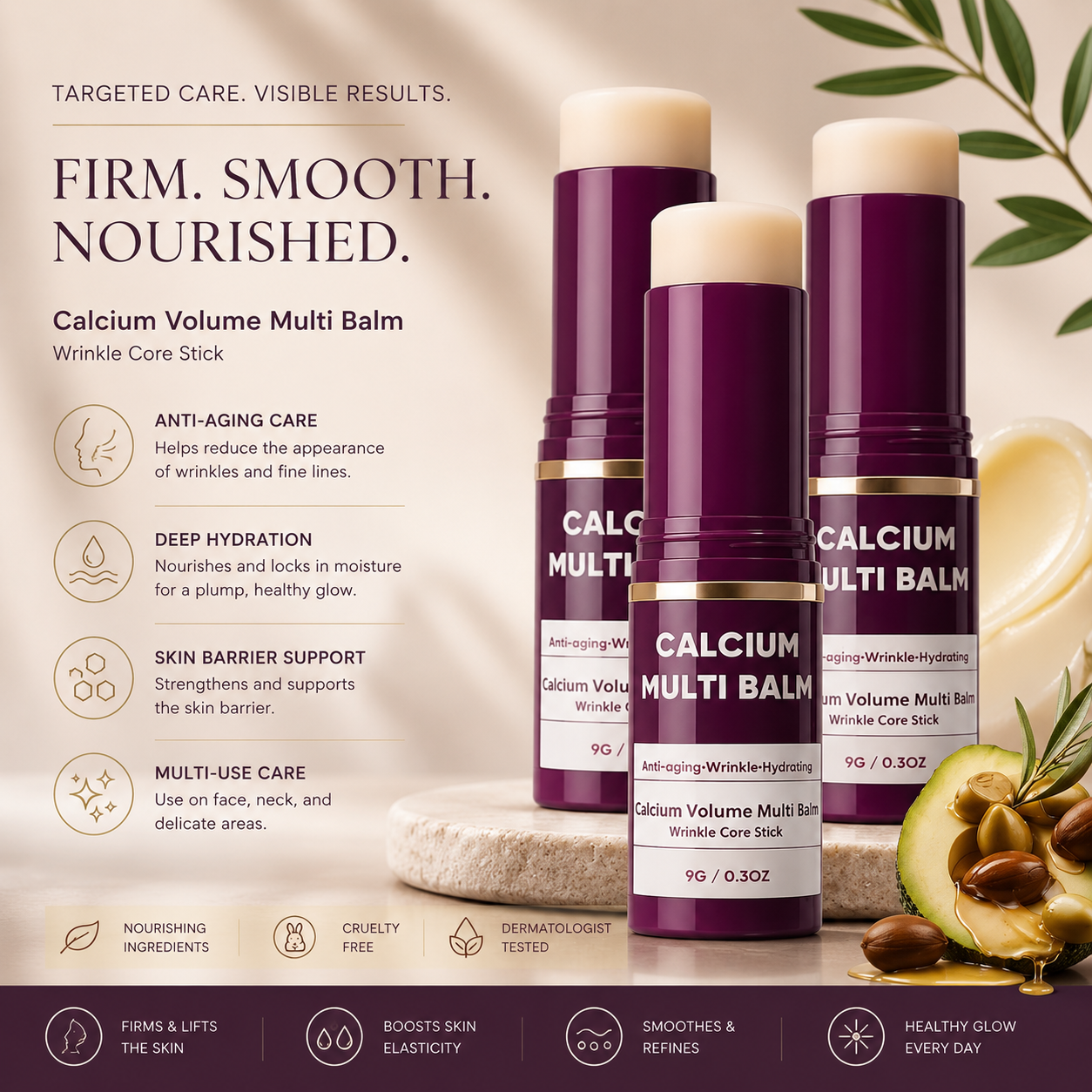 Korean Calcium Collagen Multi Balm Stick